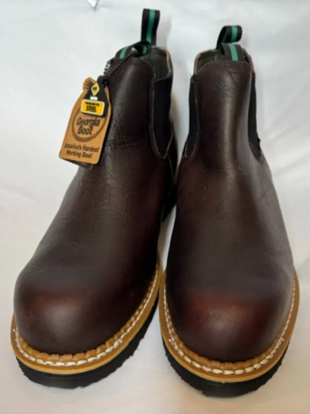 Georgia Giant High Romeo Waterproof Steel Toe Boot Sz 14